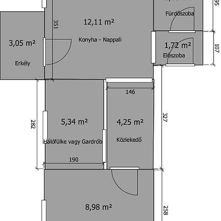 Апартаменты Hello 3B Apartman Кестхей Экстерьер фото